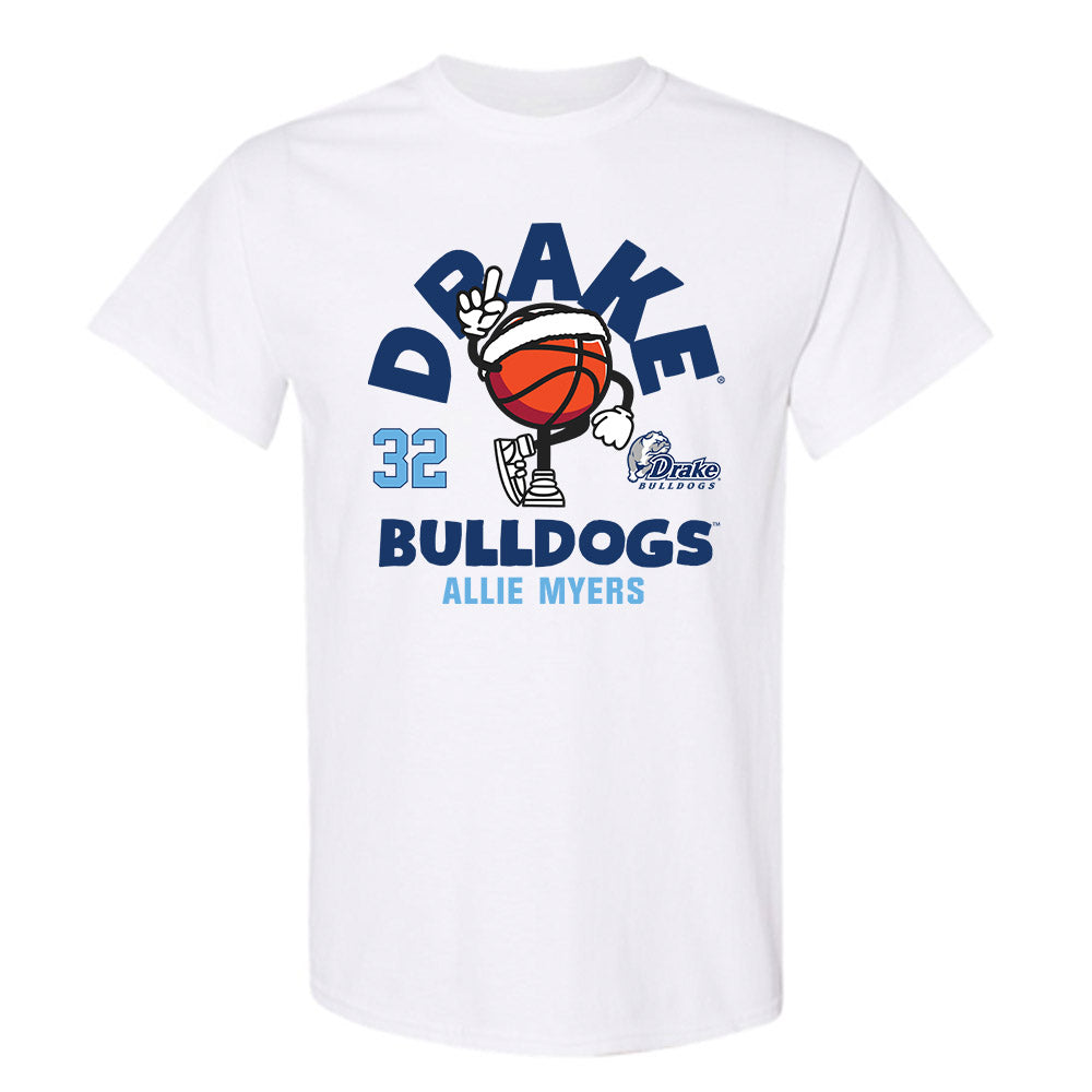 Drake - NCAA Women's Basketball : Allie Myers - Fashion Shersey T-Shirt-0