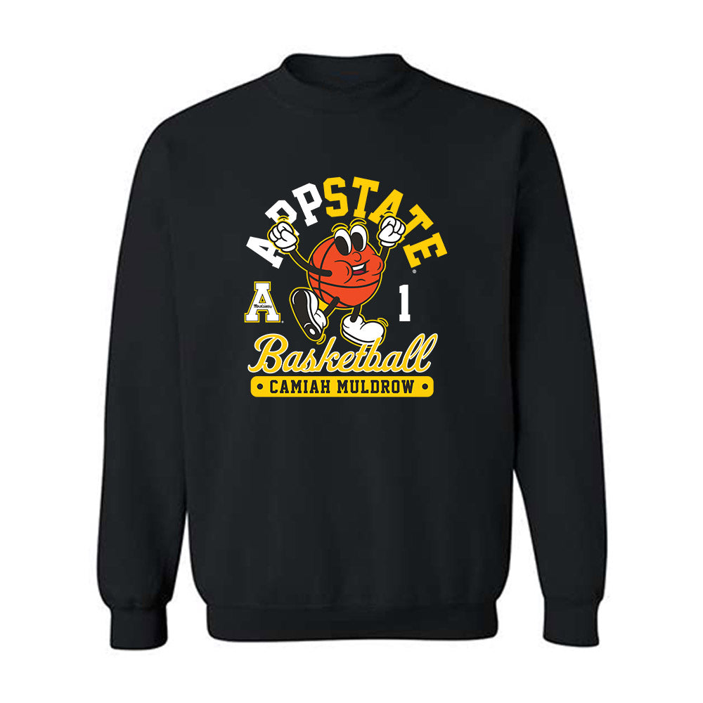 App State - NCAA Women's Basketball : Camiah Muldrow - Fashion Shersey Crewneck Sweatshirt-0