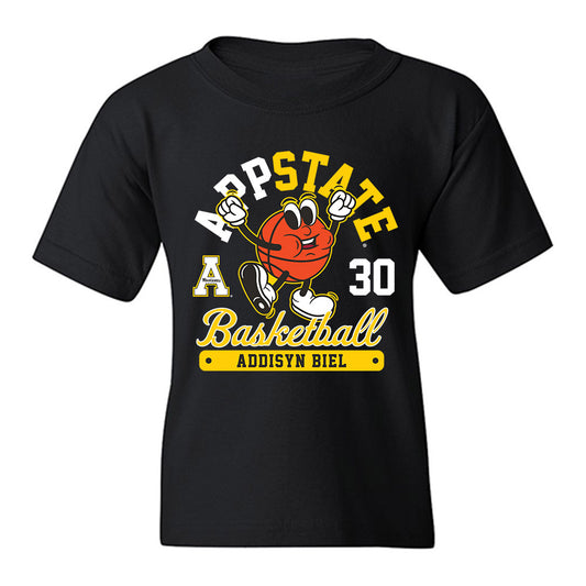 App State - NCAA Women's Basketball : Addisyn Biel - Fashion Shersey Youth T-Shirt-0