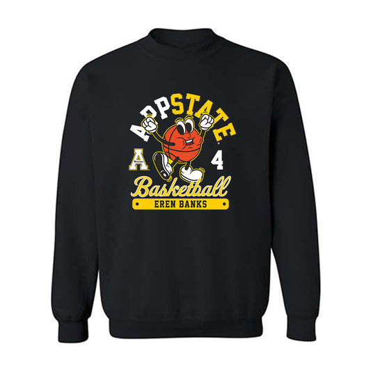 App State - NCAA Men's Basketball : Eren Banks - Fashion Shersey Crewneck Sweatshirt-0