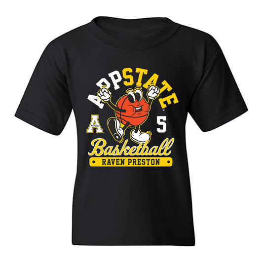App State - NCAA Women's Basketball : Raven Preston - Fashion Shersey Youth T-Shirt-0