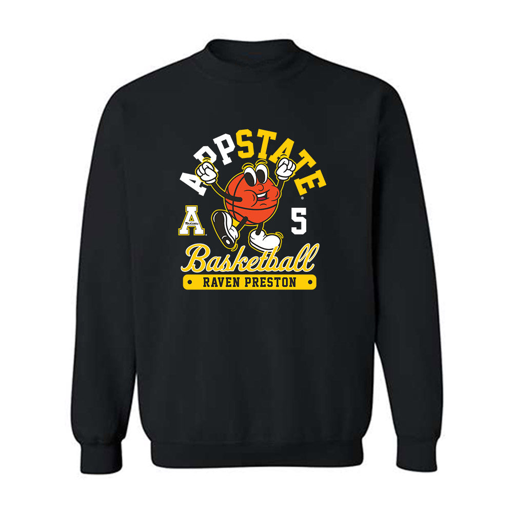 App State - NCAA Women's Basketball : Raven Preston - Fashion Shersey Crewneck Sweatshirt-0