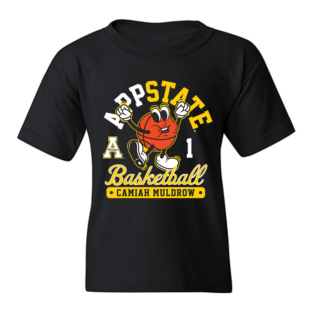 App State - NCAA Women's Basketball : Camiah Muldrow - Fashion Shersey Youth T-Shirt-0