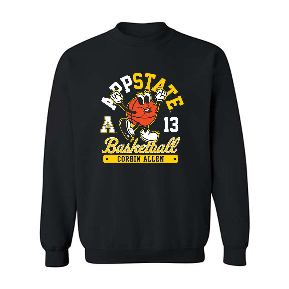 App State - NCAA Men's Basketball : Corbin Allen - Fashion Shersey Crewneck Sweatshirt-0