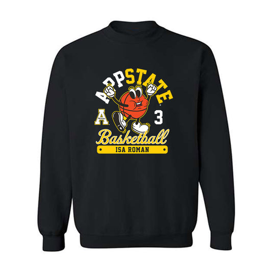 App State - NCAA Women's Basketball : Isa Roman - Fashion Shersey Crewneck Sweatshirt-0