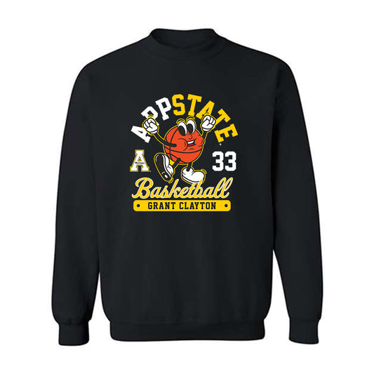 App State - NCAA Men's Basketball : Grant Clayton - Fashion Shersey Crewneck Sweatshirt-0