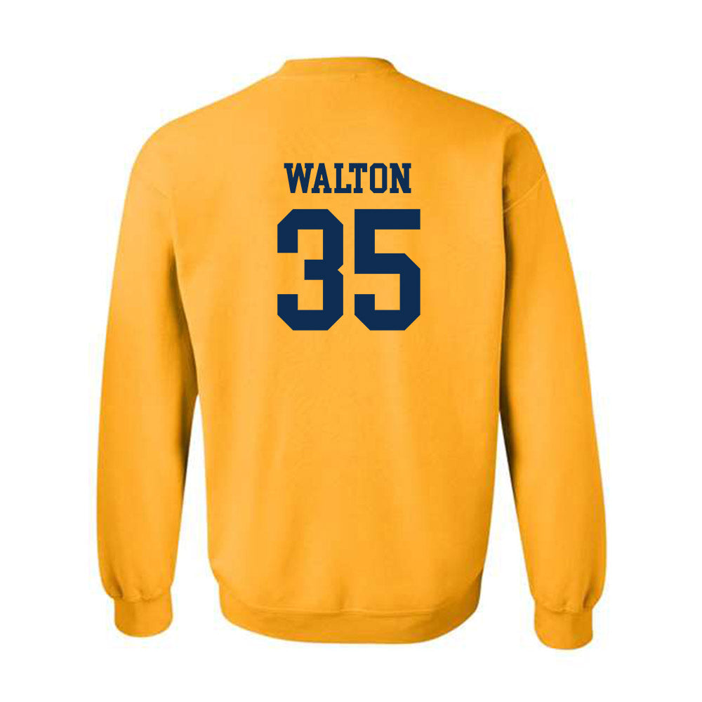 West Virginia - NCAA Women's Basketball : Zahirah Walton - Fashion Shersey Crewneck Sweatshirt-1