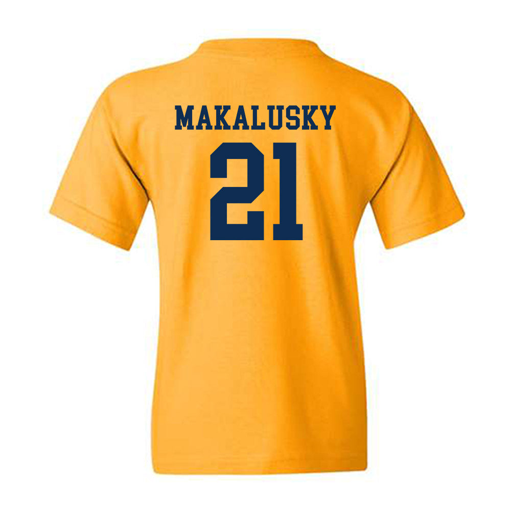 West Virginia - NCAA Women's Basketball : Riley Makalusky - Fashion Shersey Youth T-Shirt-1