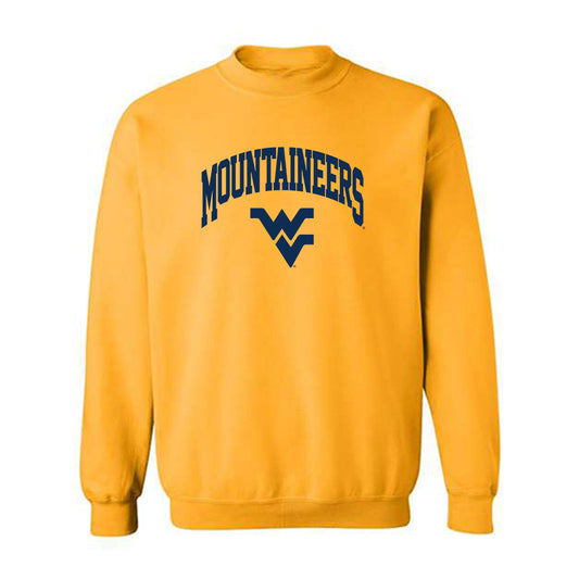 West Virginia - NCAA Women's Basketball : Kennedy Harris - Fashion Shersey Crewneck Sweatshirt-0