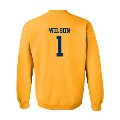 West Virginia - NCAA Women's Basketball : Nylah Wilson - Fashion Shersey Crewneck Sweatshirt-1