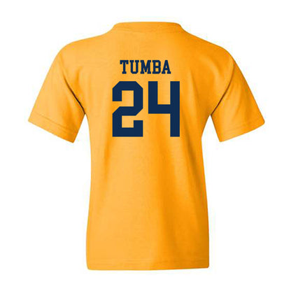 West Virginia - NCAA Women's Basketball : Divine Tumba - Fashion Shersey Youth T-Shirt-1