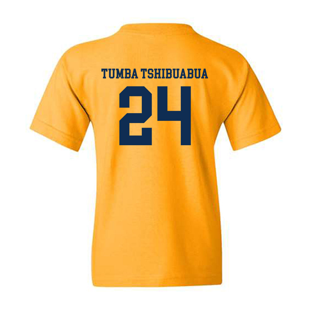 West Virginia - NCAA Women's Basketball : Divine Tumba Tshibuabua - Fashion Shersey Youth T-Shirt-1