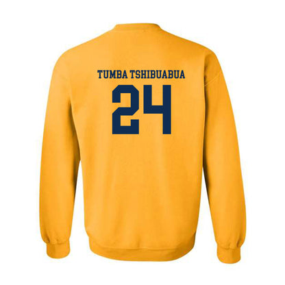 West Virginia - NCAA Women's Basketball : Divine Tumba Tshibuabua - Fashion Shersey Crewneck Sweatshirt-1