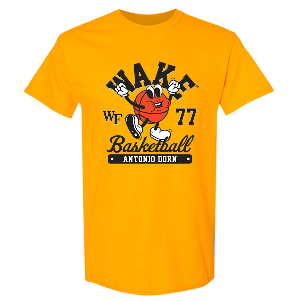 Wake Forest - NCAA Men's Basketball : Antonio Dorn - Fashion Shersey T-Shirt-0