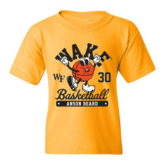 Wake Forest - NCAA Men's Basketball : Anson Beard - Fashion Shersey Youth T-Shirt-0