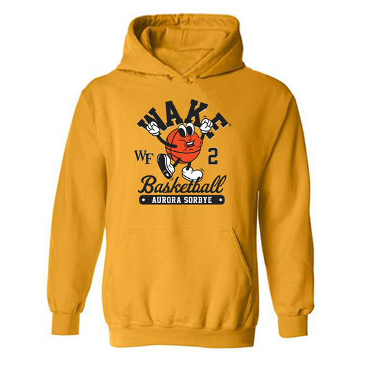 Wake Forest - NCAA Women's Basketball : Aurora Sorbye - Fashion Shersey Hooded Sweatshirt