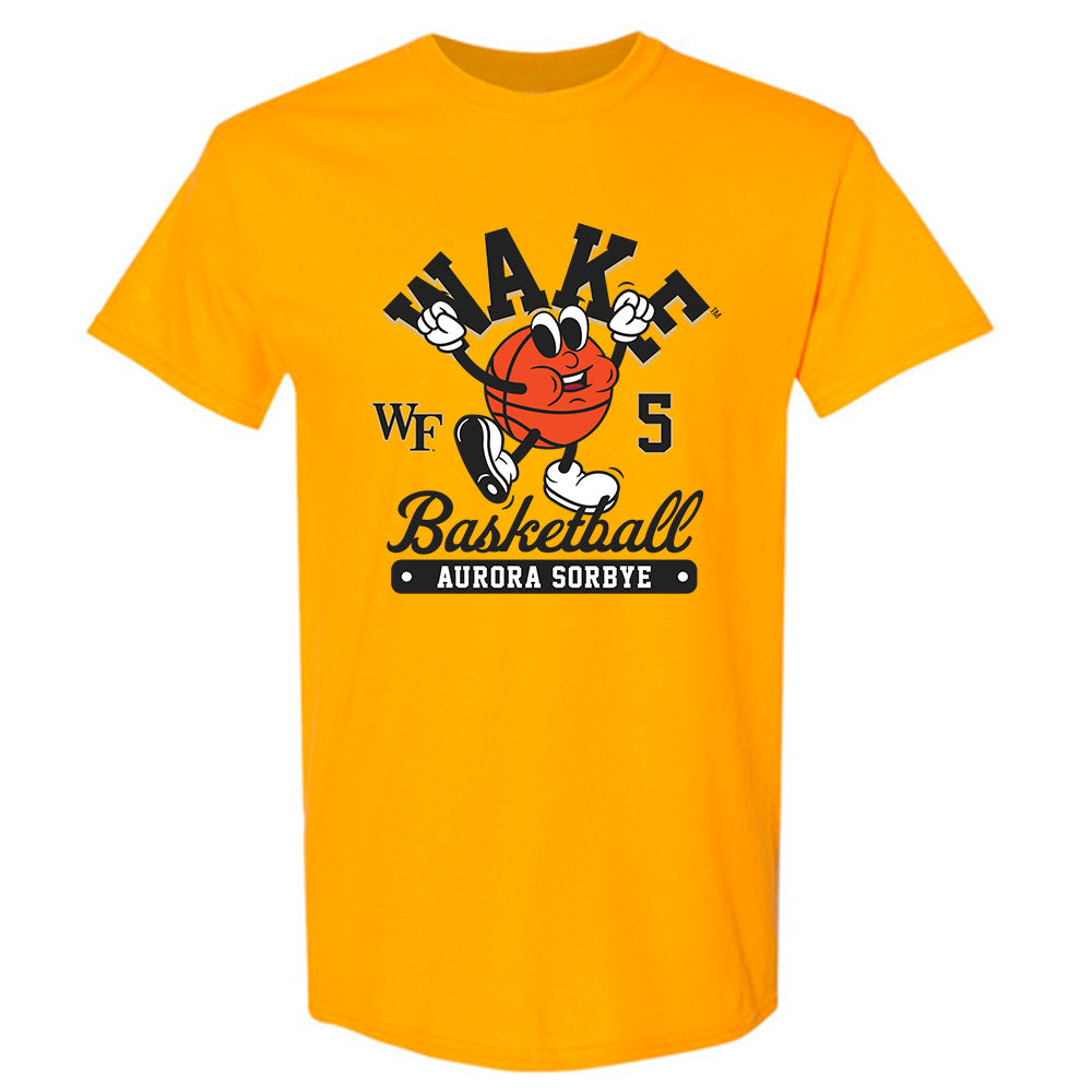 Wake Forest - NCAA Women's Basketball : Aurora Sorbye - Fashion Shersey T-Shirt-0