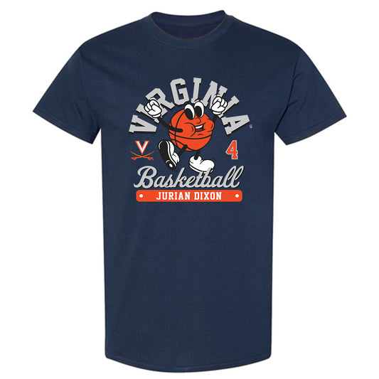 Virginia - NCAA Men's Basketball : Jurian Dixon - Fashion Shersey T-Shirt-0