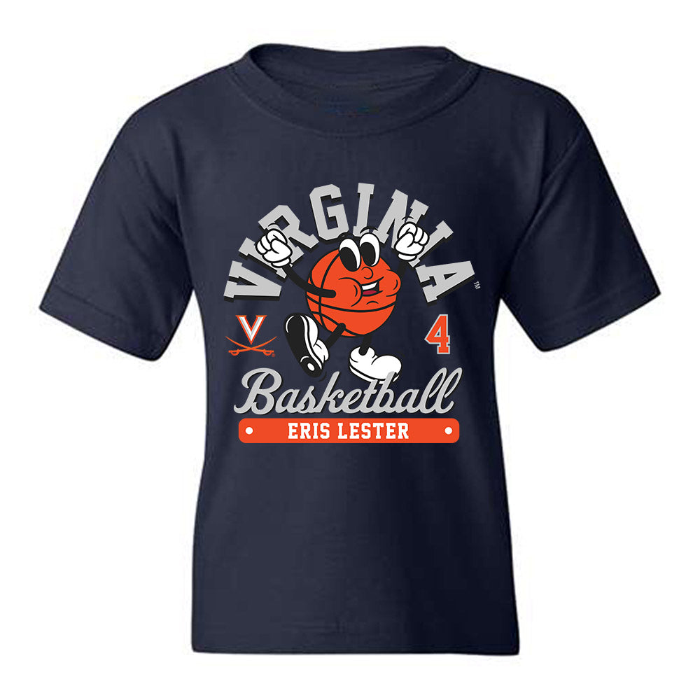 Virginia - NCAA Women's Basketball : Eris Lester - Fashion Shersey Youth T-Shirt-0