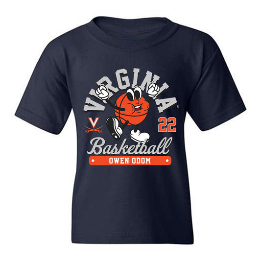 Virginia - NCAA Men's Basketball : Owen Odom - Fashion Shersey Youth T-Shirt-0