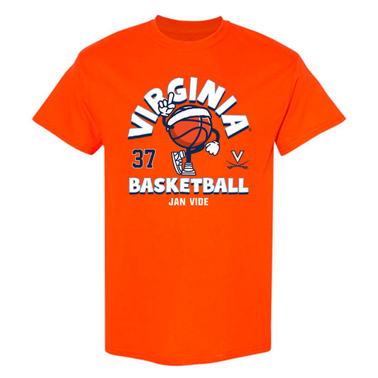 Virginia - NCAA Men's Basketball : Jan Vide - Fashion Shersey T-Shirt-0