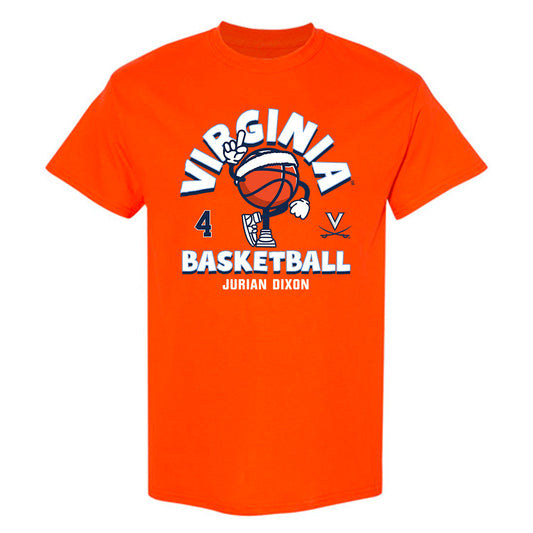 Virginia - NCAA Men's Basketball : Jurian Dixon - Fashion Shersey T-Shirt-0