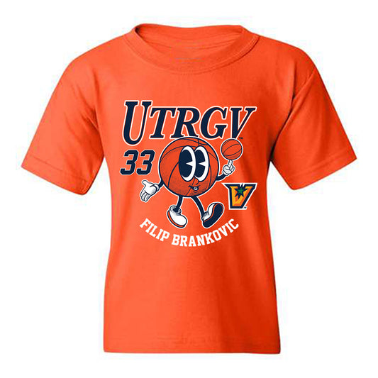 UTRGV - NCAA Men's Basketball : Filip Brankovic - Fashion Shersey Youth T-Shirt-0