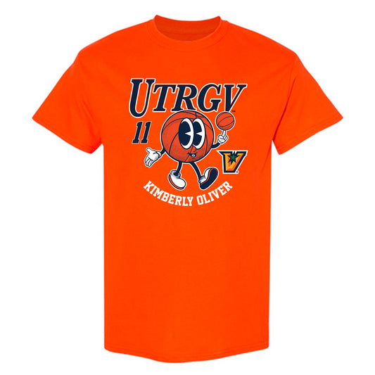 UTRGV - NCAA Men's Basketball : Kimberly OLIVER - Fashion Shersey T-Shirt-0