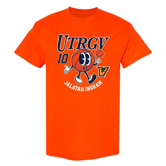 UTRGV - NCAA Women's Basketball : Jalatah Ingram - Fashion Shersey T-Shirt-0