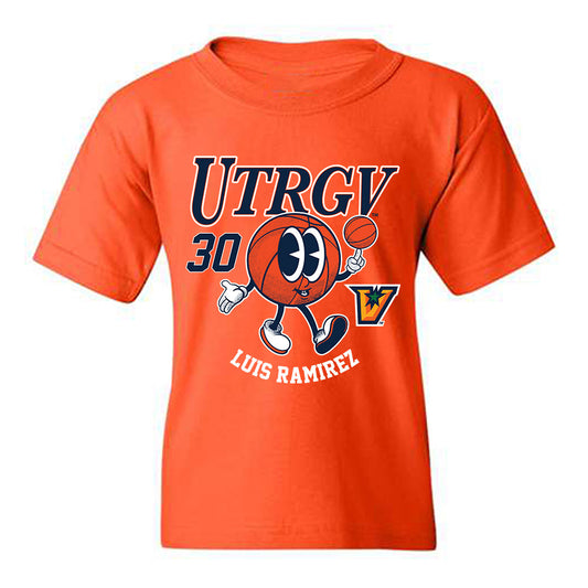 UTRGV - NCAA Men's Basketball : Luis Ramirez - Fashion Shersey Youth T-Shirt-0