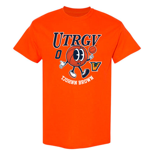 UTRGV - NCAA Men's Basketball : Tjohnn Brown - Fashion Shersey T-Shirt-0