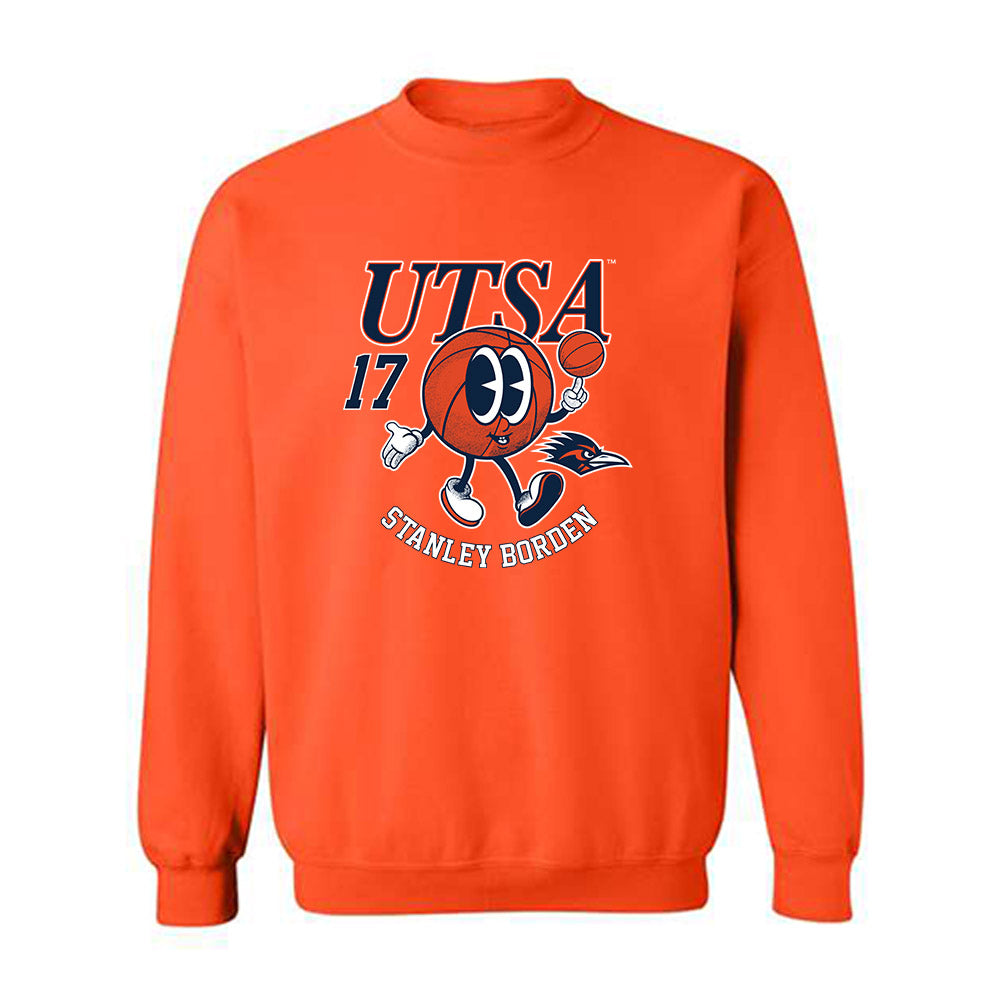 UTSA - NCAA Men's Basketball : Stanley Borden - Fashion Shersey Crewneck Sweatshirt-0
