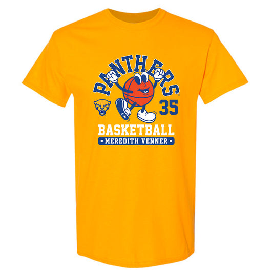 Pittsburgh - NCAA Women's Basketball : Meredith Venner - Fashion Shersey T-Shirt-0