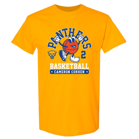Pittsburgh - NCAA Men's Basketball : Cameron Corhen - Fashion Shersey T-Shirt-0