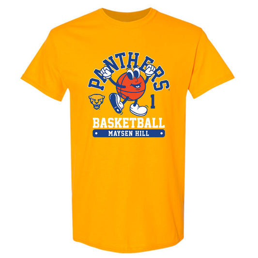 Pittsburgh - NCAA Women's Basketball : Maysen Hill - Fashion Shersey T-Shirt-0