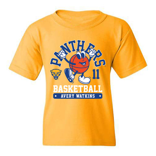 Pittsburgh - NCAA Women's Basketball : Avery Watkins - Fashion Shersey Youth T-Shirt-0
