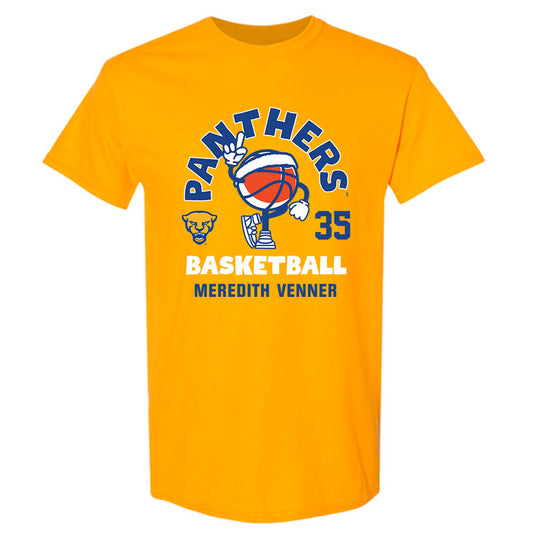 Pittsburgh - NCAA Women's Basketball : Meredith Venner - Fashion Shersey T-Shirt-0