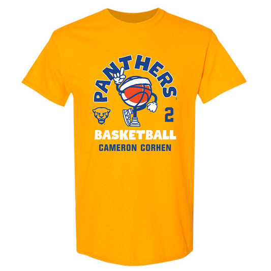 Pittsburgh - NCAA Men's Basketball : Cameron Corhen - Fashion Shersey T-Shirt-0