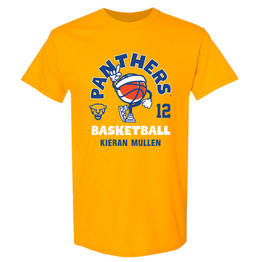 Pittsburgh - NCAA Men's Basketball : Kieran Mullen - Fashion Shersey T-Shirt-0