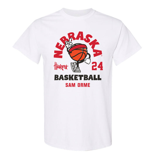 Nebraska - NCAA Men's Basketball : Sam Orme - Fashion Shersey T-Shirt-0