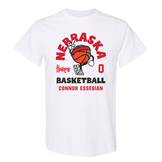 Nebraska - NCAA Men's Basketball : Connor Essegian - Fashion Shersey T-Shirt-0