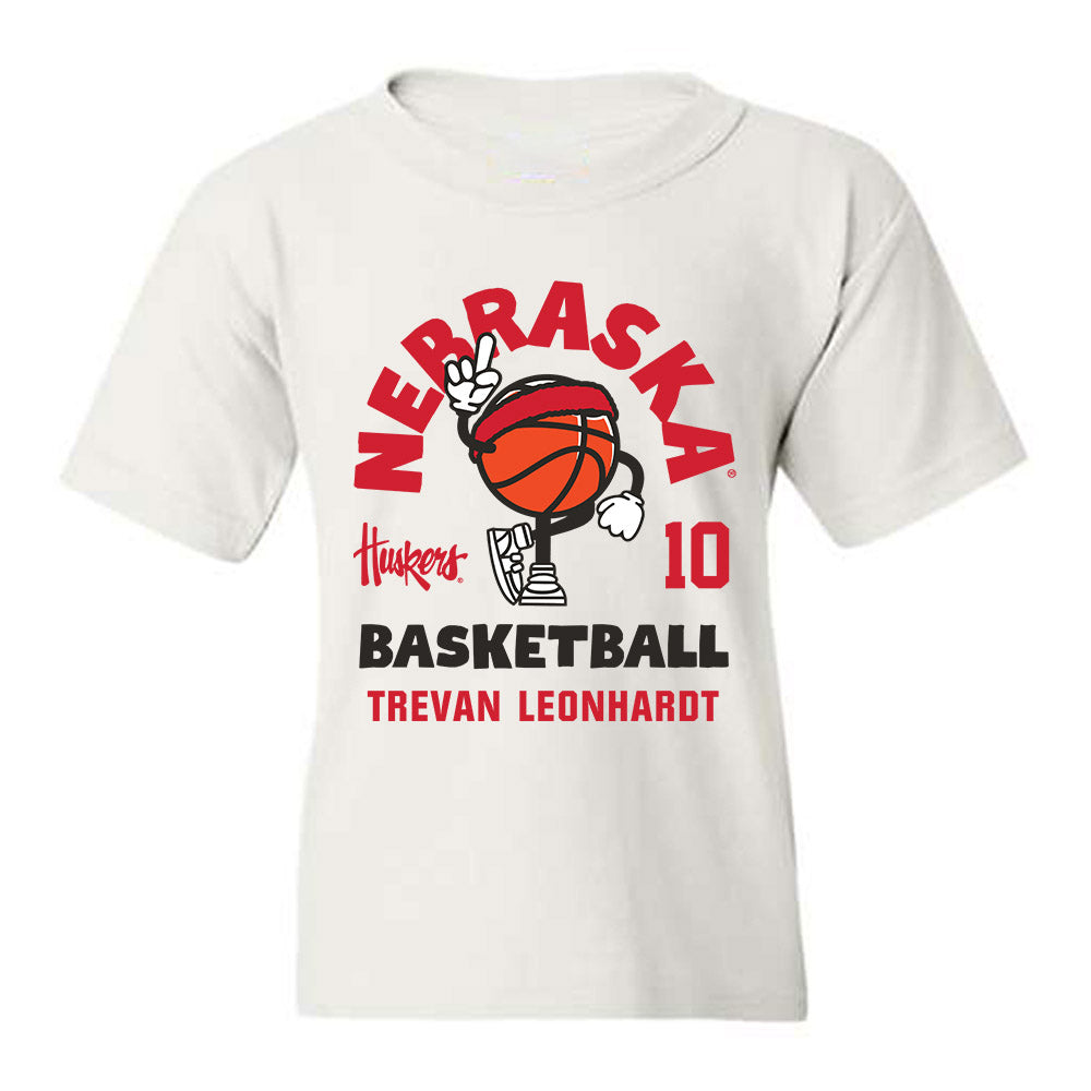 Nebraska - NCAA Men's Basketball : Trevan Leonhardt - Fashion Shersey Youth T-Shirt-0