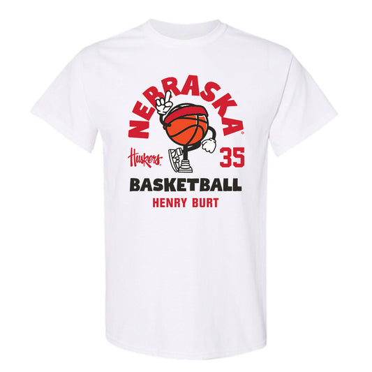 Nebraska - NCAA Men's Basketball : Henry Burt - Fashion Shersey T-Shirt-0