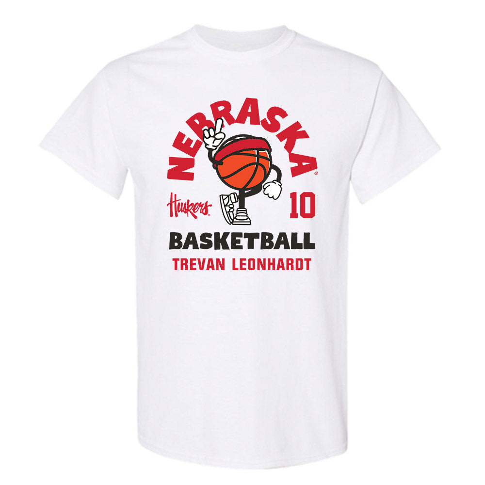 Nebraska - NCAA Men's Basketball : Trevan Leonhardt - Fashion Shersey T-Shirt-0