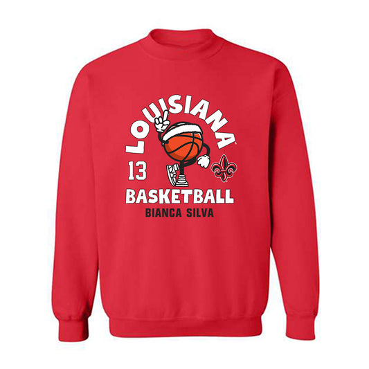 Louisiana - NCAA Women's Basketball : Bianca Silva - Fashion Shersey Crewneck Sweatshirt-0