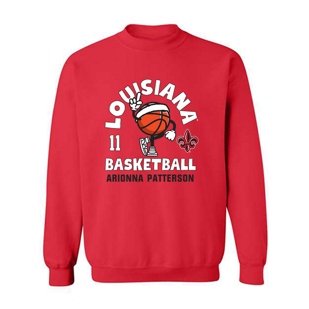 Louisiana - NCAA Women's Basketball : Arionna Patterson - Fashion Shersey Crewneck Sweatshirt-0