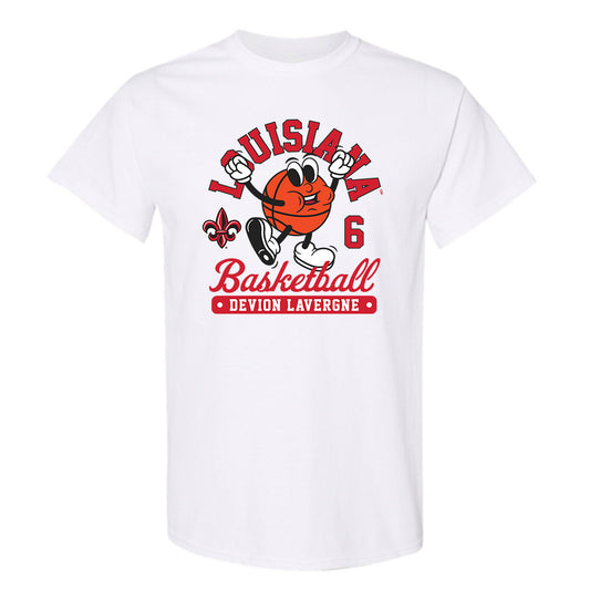 Louisiana - NCAA Men's Basketball : Devion Lavergne - Fashion Shersey T-Shirt-0