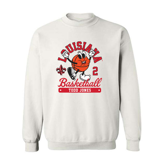 Louisiana - NCAA Men's Basketball : Todd Jones - Fashion Shersey Crewneck Sweatshirt-0