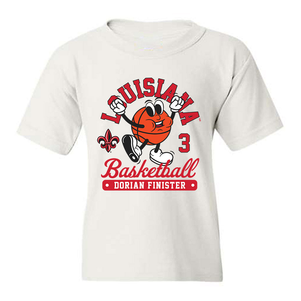 Louisiana - NCAA Men's Basketball : Dorian Finister - Fashion Shersey Youth T-Shirt-0