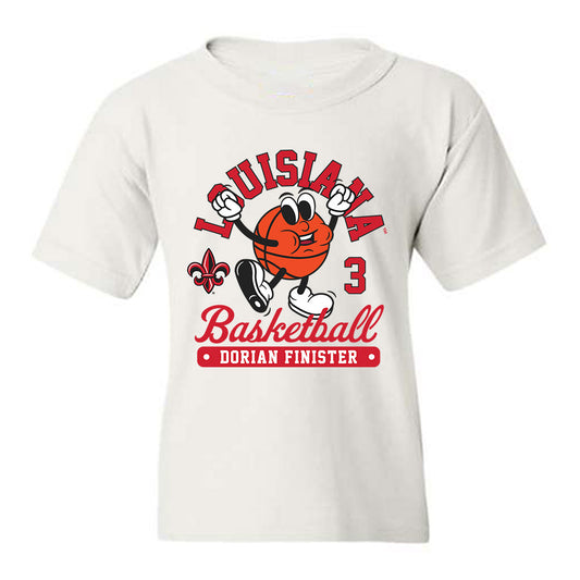 Louisiana - NCAA Men's Basketball : Dorian Finister - Fashion Shersey Youth T-Shirt-0